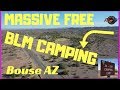 MASSIVE FREE BLM CAMPING AREA...Bouse AZ..