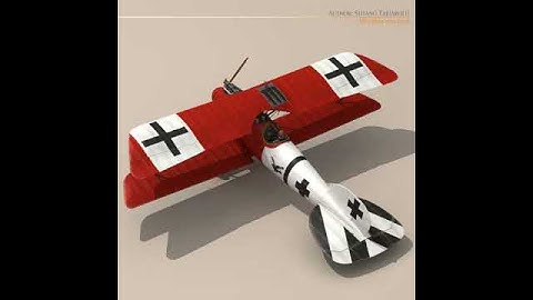 albatros D.Va jasta 18 3D model from CGTrader.com