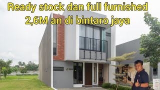 Rumah ready stock kebayoran decco full furnished 2,6M an