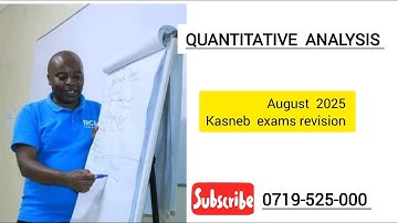 Quantitative Analysis -CPA Nov. 2019 Q1(c) | Block Revision