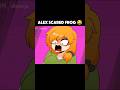 alex scared frog 😂 #minecraft #animation #viral #asthetic #viral #viralshorts #notsauravyt