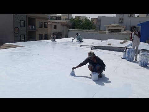 Roof Heat Proofing Done at Bahadurabad