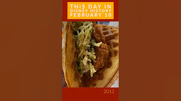 On this day in Disney history we visit Sleepy Hallow and those yummy chicken and waffles!