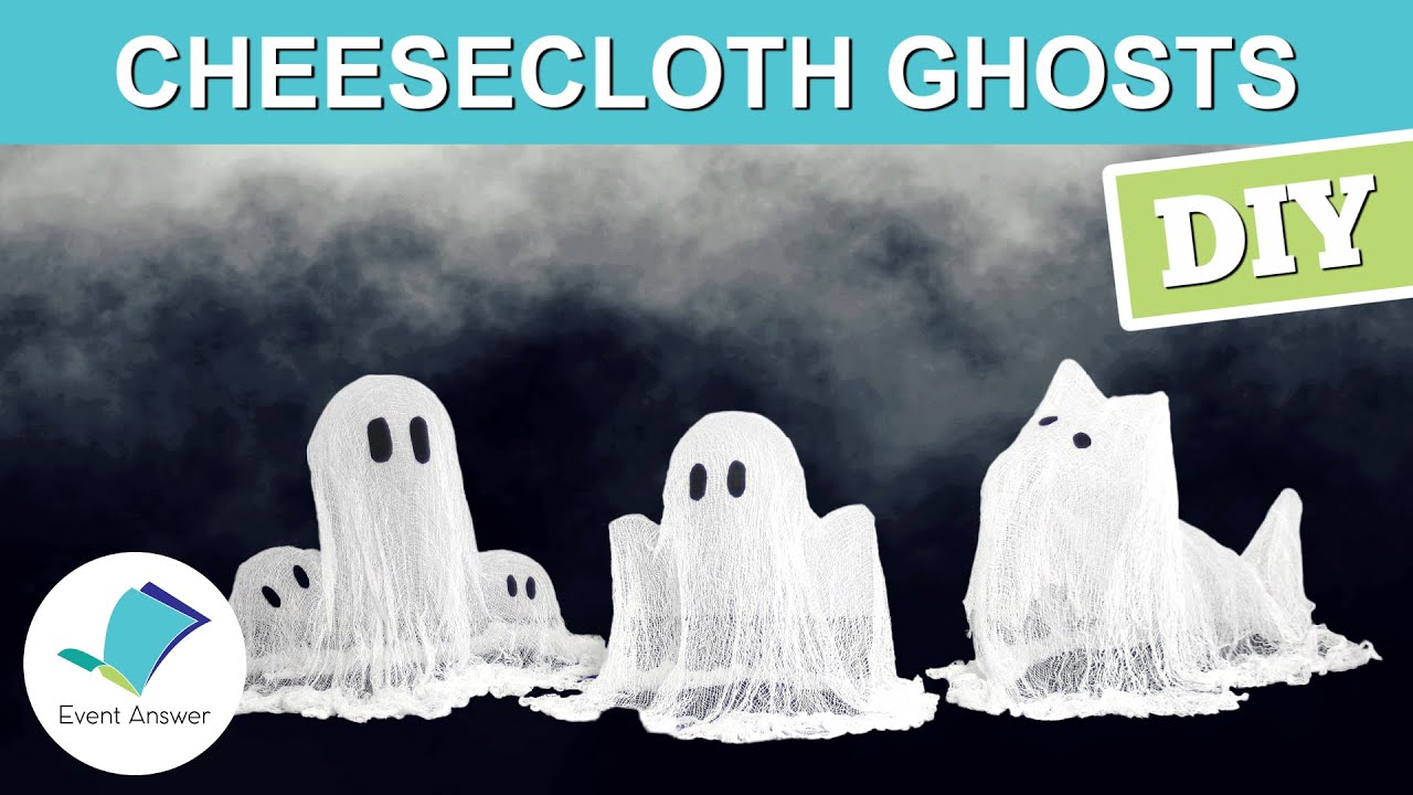 DIY Standing Ghosts