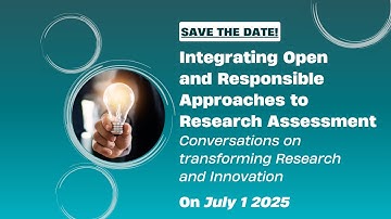 Integrating open and responsible approaches to research assessment