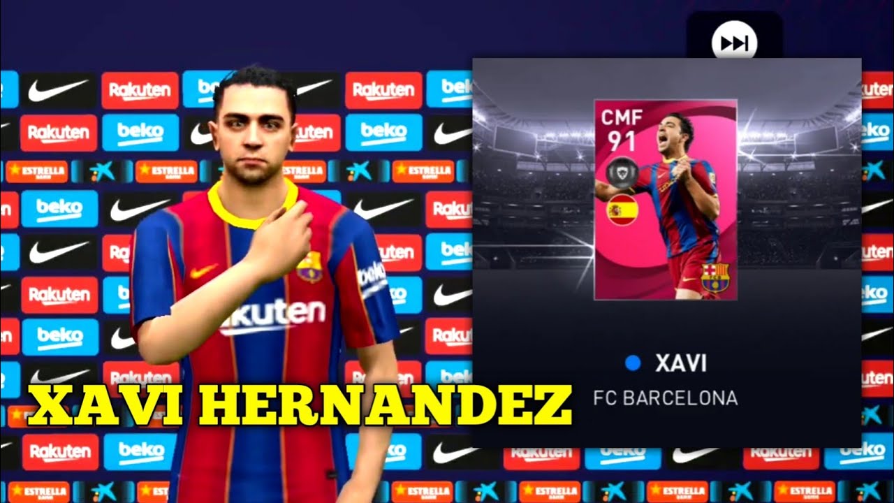 Amazing Trick Iconic moment Xavi Hernandez 🔥🔥🔥  efootball PES 2021 Mobile