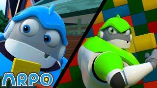 Towering ARPO Vs OPRA! | ARPO The Robot | Funny Kids Cartoons | Kids TV Full Episodes