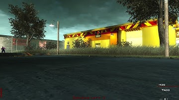 call of duty waw Taco Bell custom zombie coop gameplay part 1