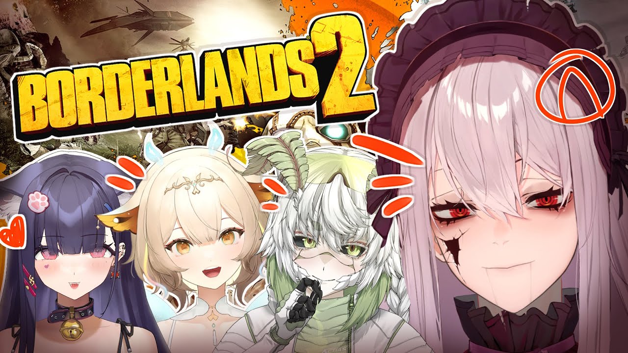 VAULT HUNTING VTUBERS with NUMI, JUNI, YUZU | Borderlands 2