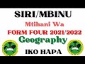 mtihani wa kidato Cha nne 2021/2022|Geography form two,six four|necta Online results|Teacher D