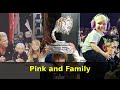 Singer Pink and Family