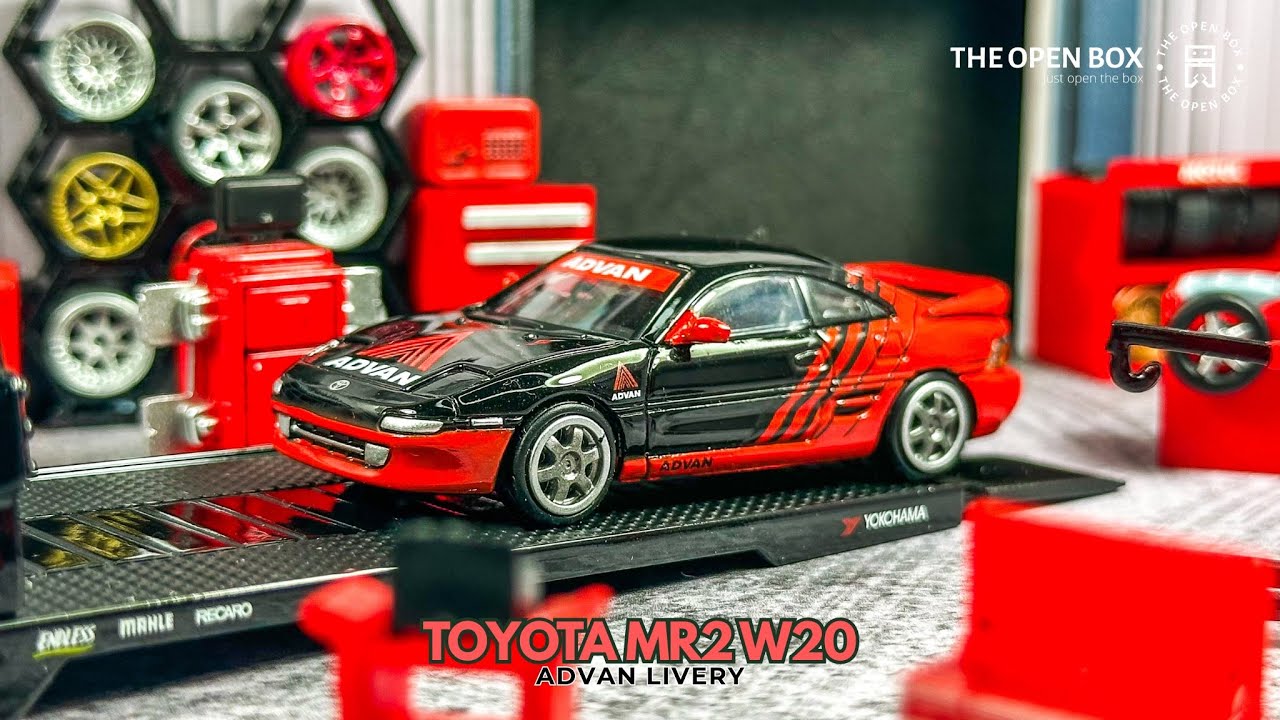 Unboxing DCT 1:64 Toyota MR2 W20 - Advan @TheOpenBox858 #220 - YouTube