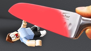 EXPERIMENT Glowing 1000 degree KNIFE VS ROBLOX