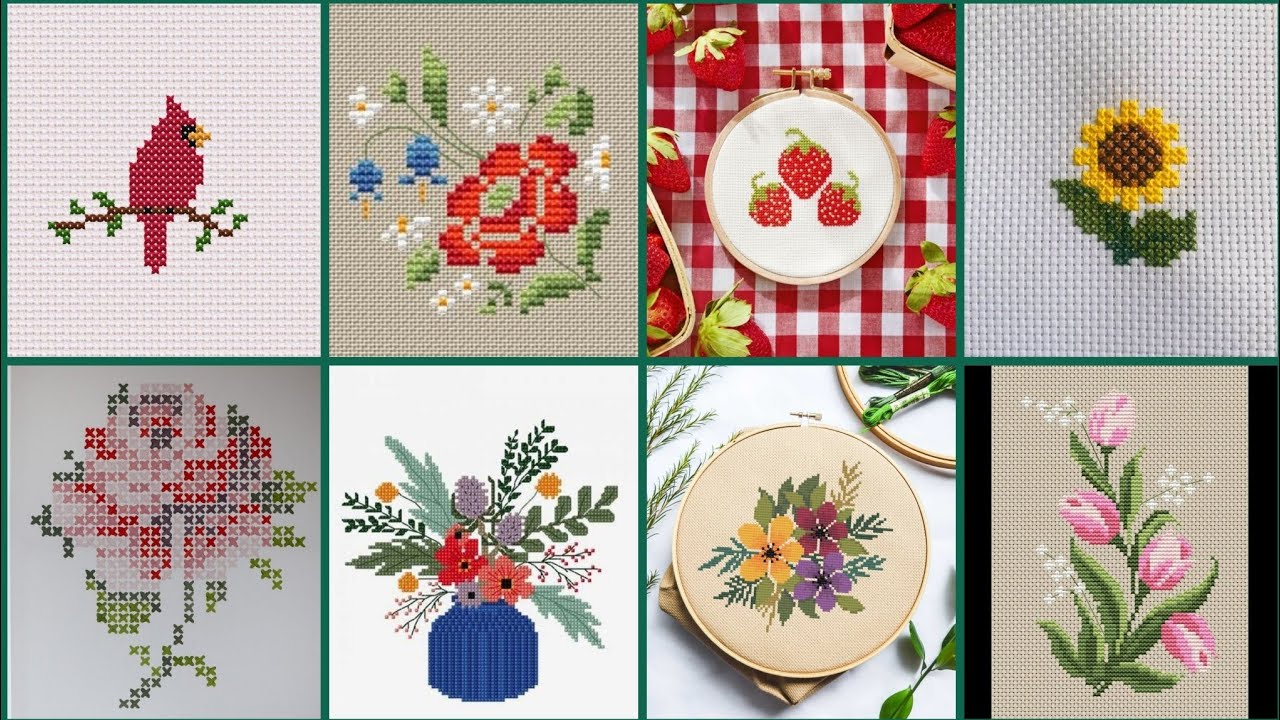 Latest Vintage cross stitch pattern image's