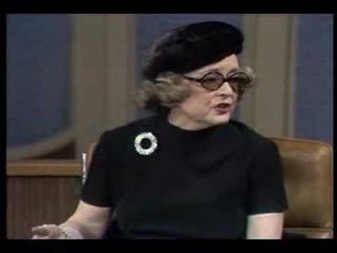 Bette Davis talks about sexual repression