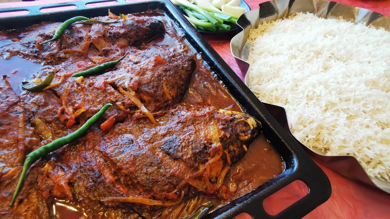 تبسي السمك🤤😋 على الطريقة البصراوية 🐟🐟 جربوا الطريقة راح تاكلوا اصابعكم وراها