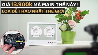 Đánh giá âm thanh và xem nội thất loa trang trí Small Transparent thương hiệu Thụy Điển