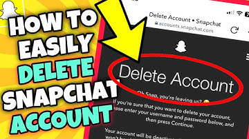 (SUPER EASY) How To Permanently Delete Snapchat Account 2024/2025