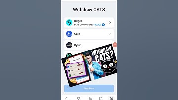 Cats Airdrop Withdrawal In Bybit,Gate io, Kucoin, Cats Token Withdraw Cats Claim Start !
