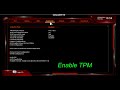 How to Enable TPM for Gigabyte AMD MOBO B450