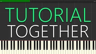 Martin Garrix & Matisse & Sadko - Together (Piano Tutorial) Martin Garrix & Matisse & Sadko - Together (Piano Tutorial)