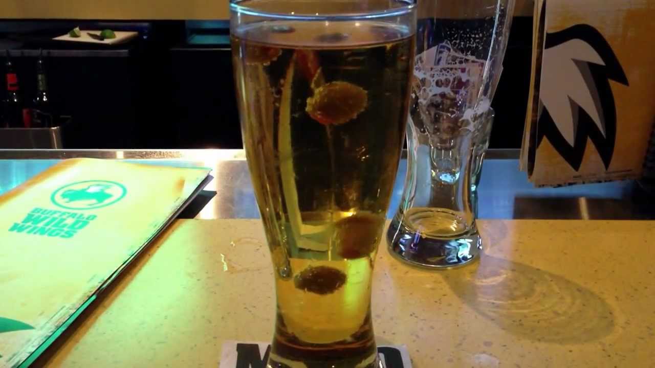 FREE BEER:  the olives danced like it was a lava lamp - YouTube