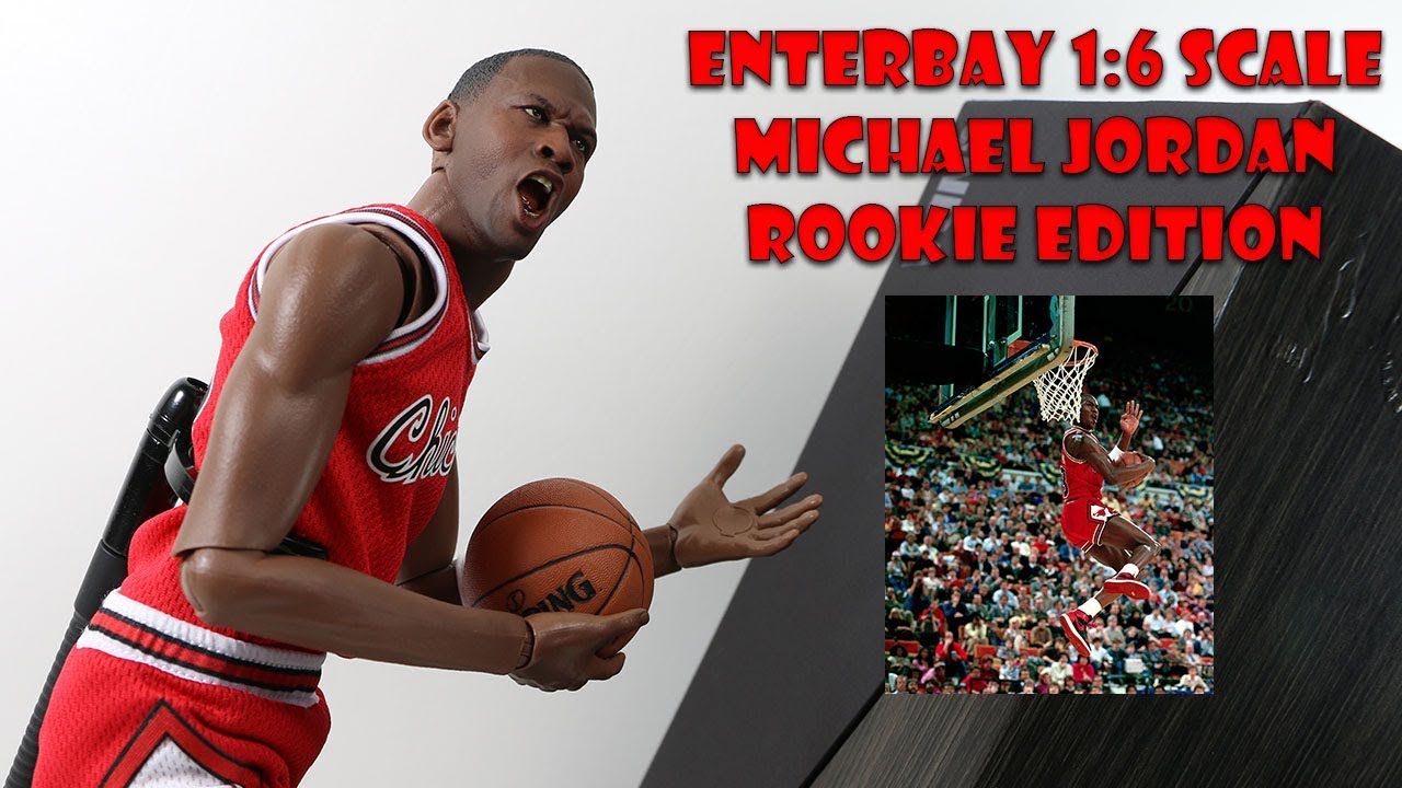 The Enterbay Michael Jordan Rookie Edition Review - YouTube