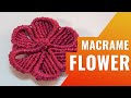 HOW TO MAKE A MACRAME FLOWER | DIY | Macrame Tutorial