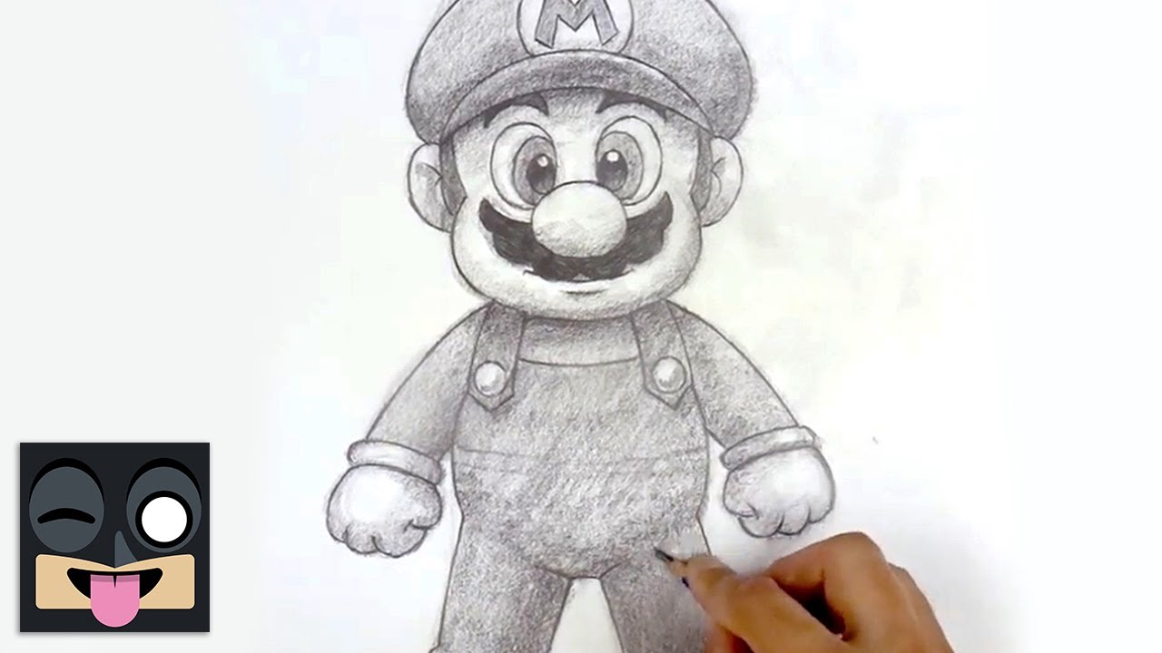 Cómo dibujar Super Mario | Boceto #Pantalones Cortos