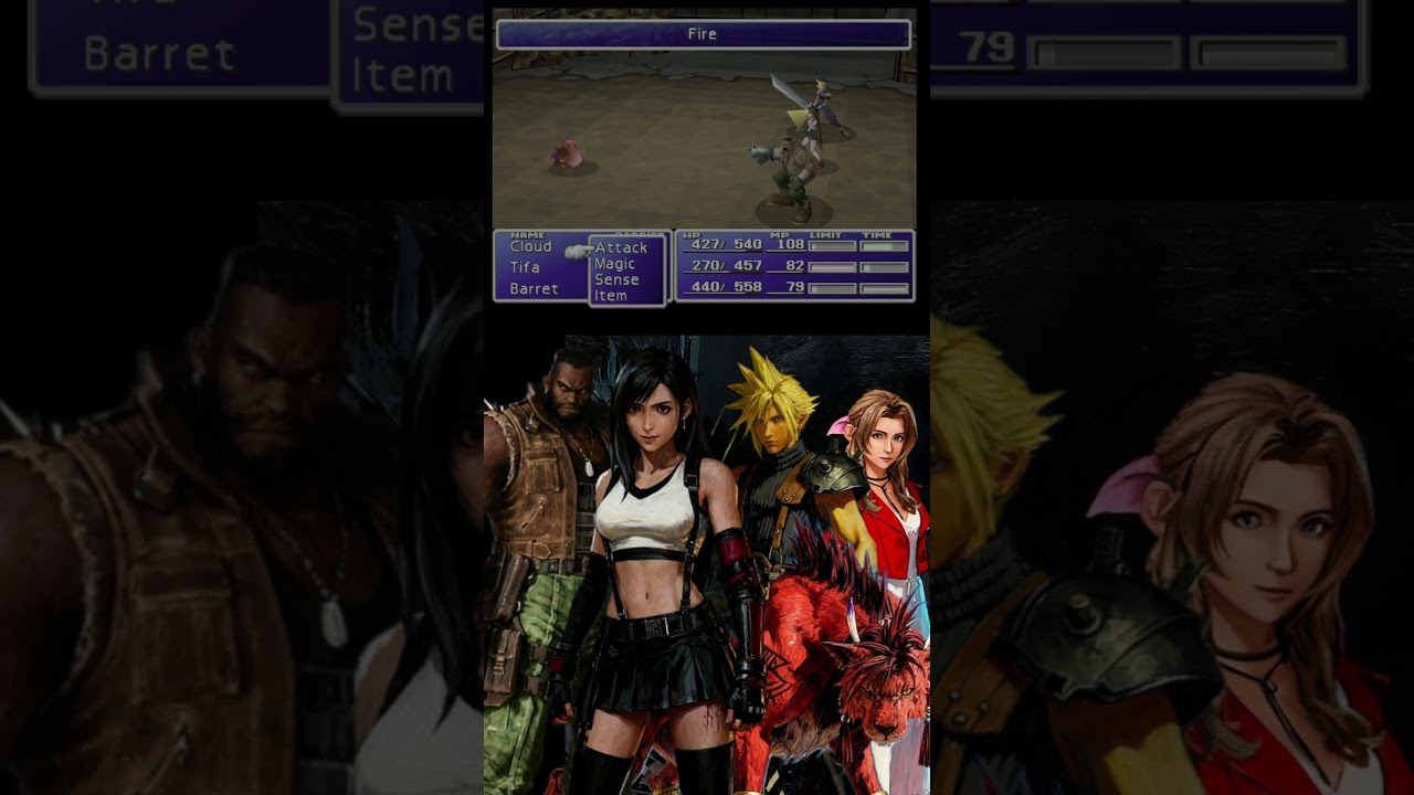 Final Fantasy VII - Random Battle 48 #shorts #gaming