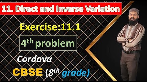 4.If x and y vary directly, then complete the following table: