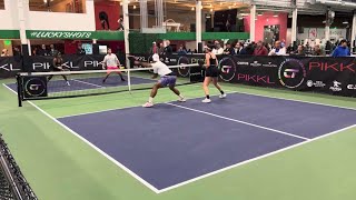 Mixed open division, CT summer sendoff Pickleball tournament, 2023 pool ￼ game￼￼