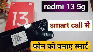redmi 13 5g call setting | redmi 13 5g me smart call setting kaise kare