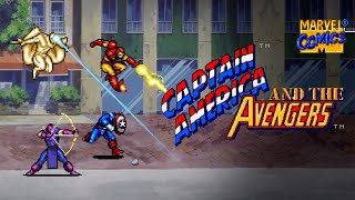 Captain America and the Avengers (1991) Arcade 4 Players [TAS]