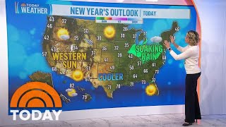 New Year's Eve weather forecast: What to expect across the US