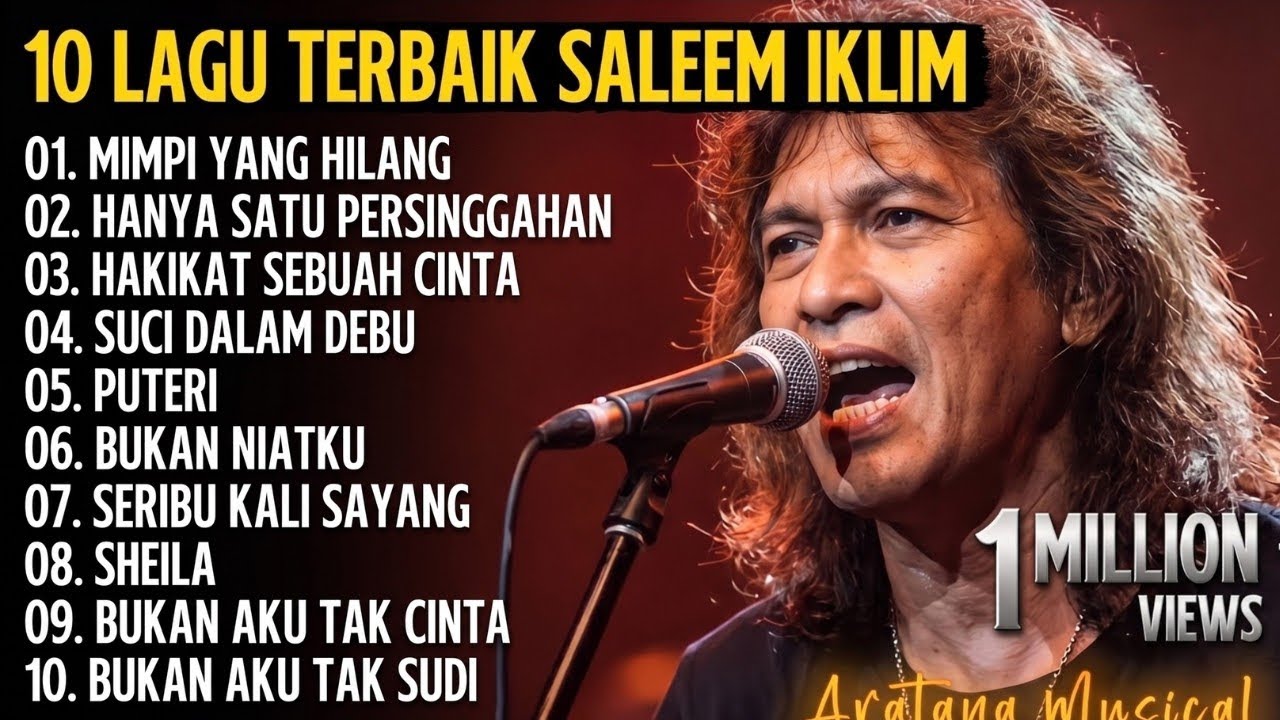 Full Album Iklim Saleem Lagu Malaysia Slow Rock Populer TANPA IKLAN