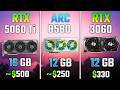 RTX 5060 Ti vs ARC B580 vs RTX 3060 | Test in 7 Games