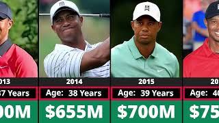 Networth Evolution Of Tiger Woods