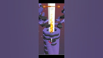 Stack Ball - Gameplay Walkthrough Level-118(iOS &Android) | Livmyth Gameplay #shorts #franklin #game