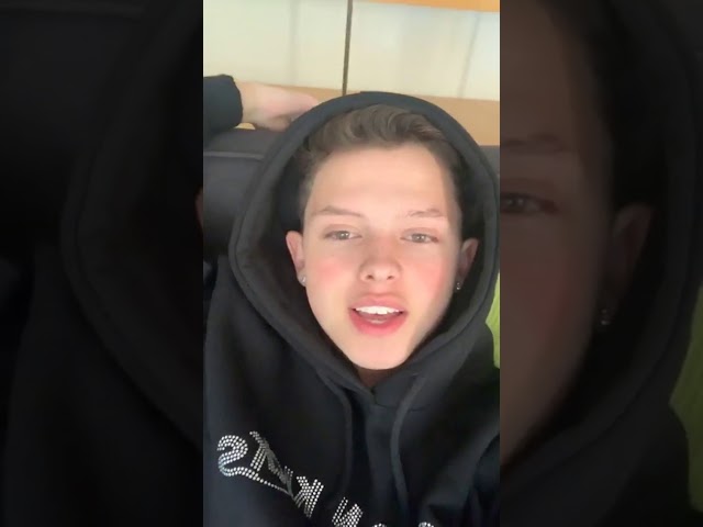 Jacob Sartorius (@jacobsartorius) archived Instagram live stream from November 14, 2019