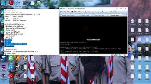 INSTALASI DAN KONFIGURASI DNS, DHCP, WEB SERVER, SAMBA, QUOTA di Debian 7.8 CLI