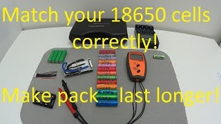 18650 battery resistance SM8124 Battery Resistance Tester