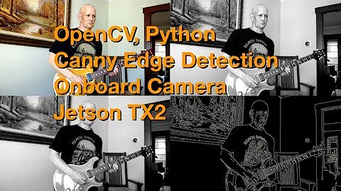 OpenCV, Python, Onboard Camera - NVIDIA Jetson TX2