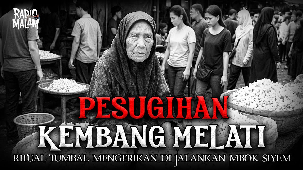 KISAH PESUGIHAN MBOK SIYEM PEDAGANG KEMBANG MELATI DI JAWA TIMUR