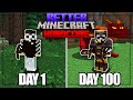 I Survived 100 Days in Better Minecraft Hardcore… Here’s What Happened