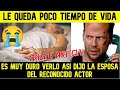 LE QUEDA POCO TIEMPO DE VIDA (La esposa de Bruce Willis cofiesa el triste estado de salud del actor)