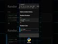Python random library tips