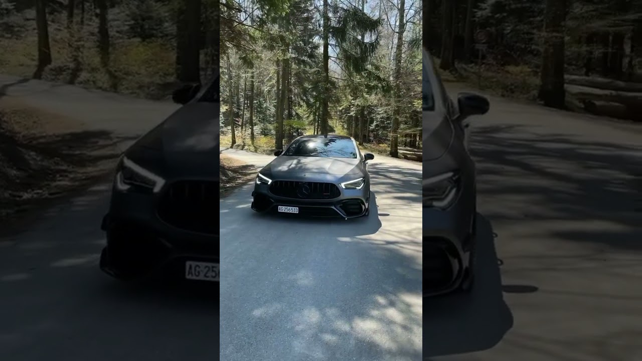 Mercedes Benz AMG CLA 45S video edit 