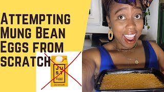 Vegan Mung Beans Eggs Live!!