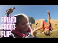 FRONT FLIP GONE WRONG | EPIC TRY | HILARIOUS REACTION